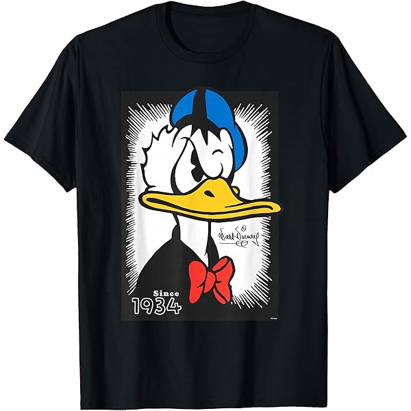 Amazon.com: Disney Donald Duck 90th Anniversary Since 1934 Retro